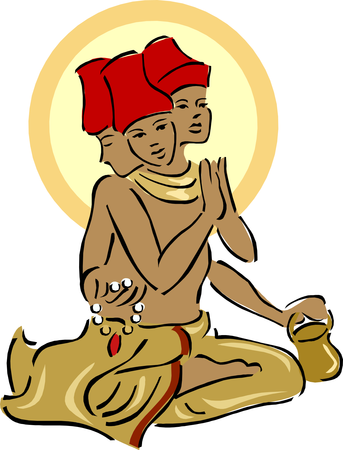 a cartoon of a man sitting on the ground clip art png transparent Cartoon Man Sitting on the Ground - Fun Clipart for Your Projects