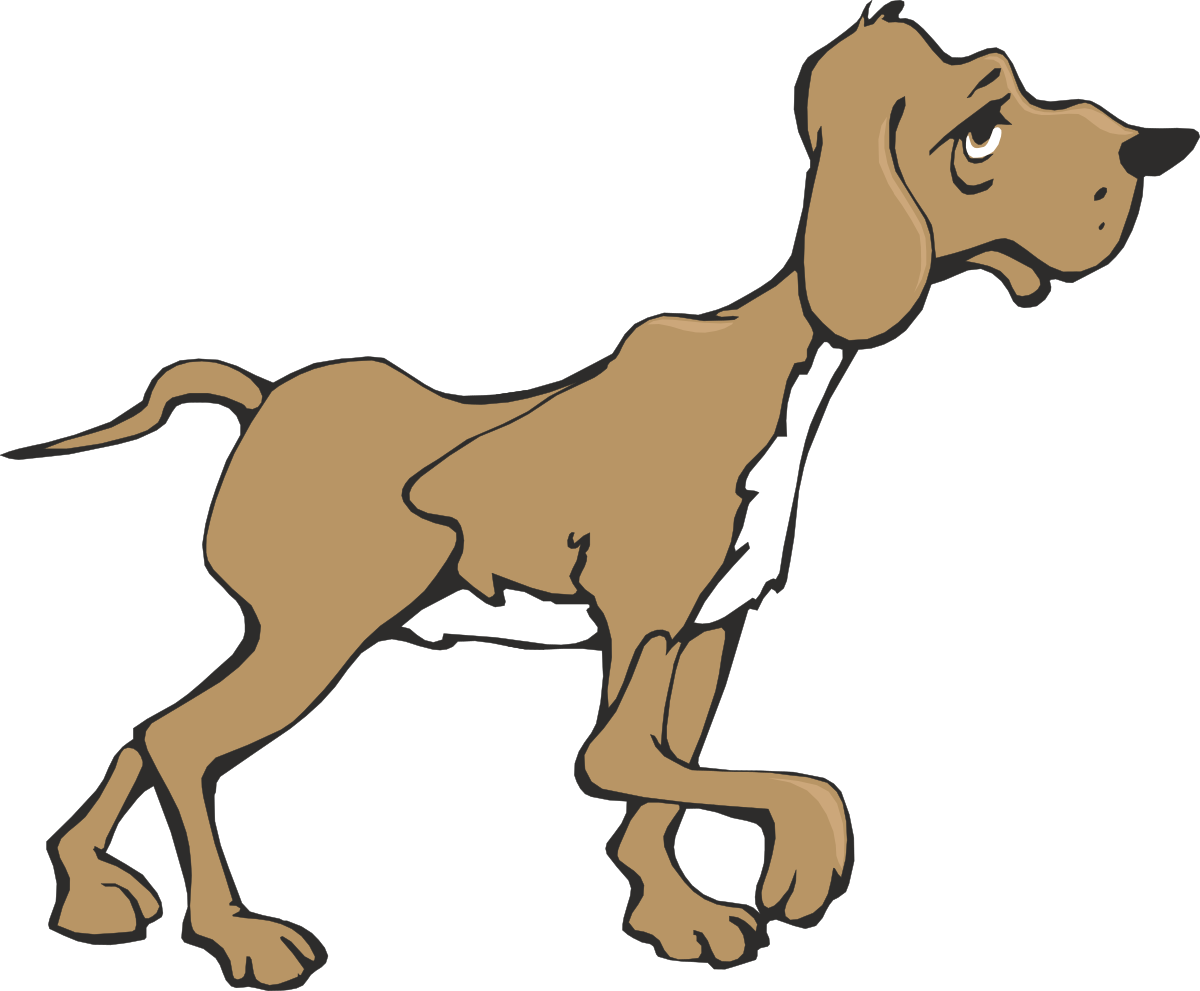 Dog with Tie Clipart: Charming Pet Illustration for Creative Projects