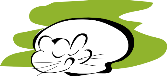 White Cat with Green Eyes and Tail - Stunning Clipart for Your Projects