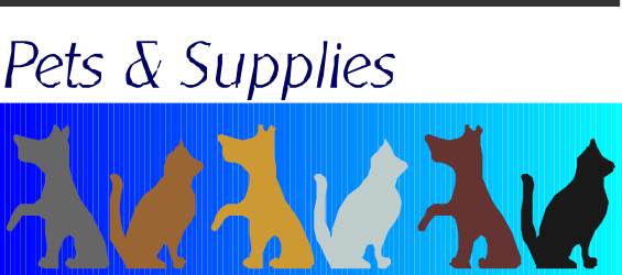 Cats Row Clipart - Charming Group of Cats Sitting Together