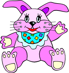 Cartoon Bunny with Tie: Adorable Clipart for All Projects