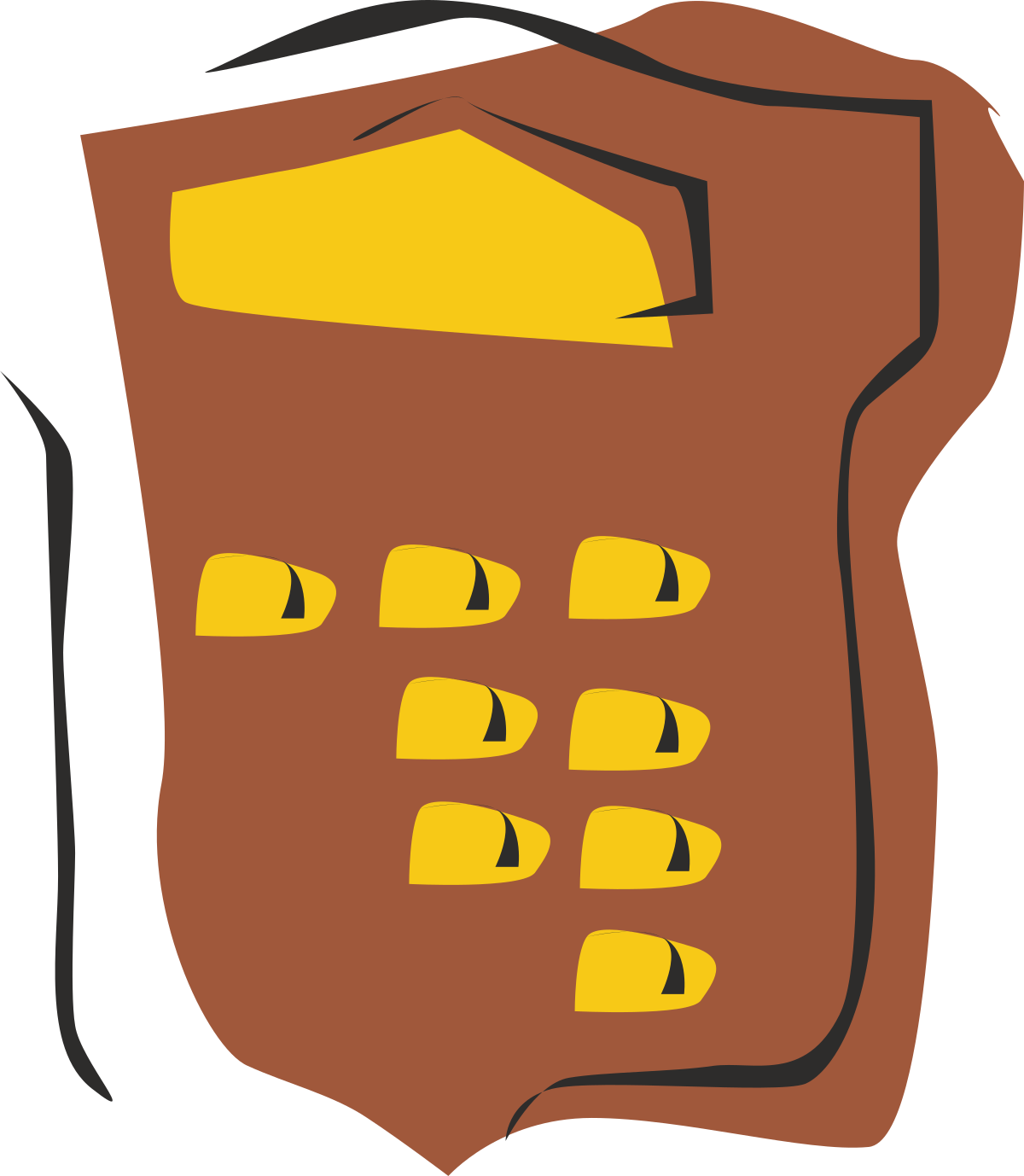 a piece of bread with a piece missing clip art png transparent Bread Clipart with a Missing Slice - Perfect for Creative Projects