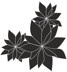 BORDERS,PLANTS,POINTSE2 clipart