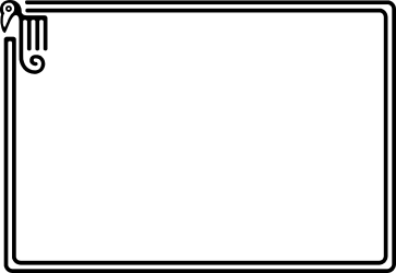 Man Silhouette Clipart: Stylish White Outline on Black Background