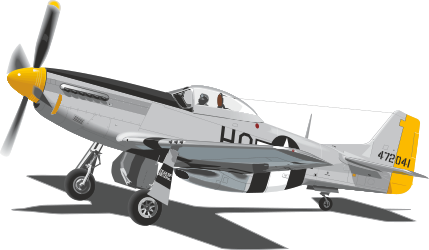 Small Airplane with Propeller Clipart - Perfect for Travel Themes