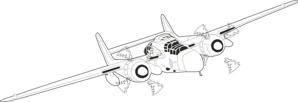 a drawing of a small plane with a propeller clip art png transparent Small Propeller Plane Clipart for Creative Projects
