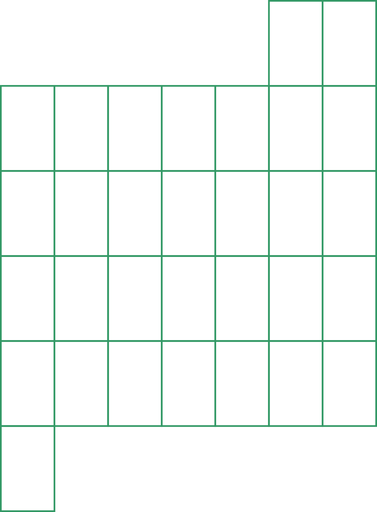 Black and Green Grid Graphic with Squares for Versatile Uses