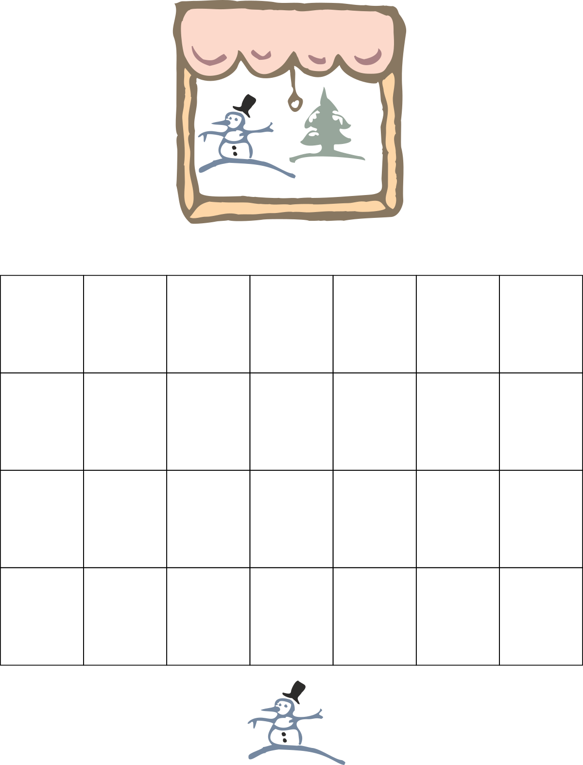 Sleeping Cartoon Character in Bed Clipart