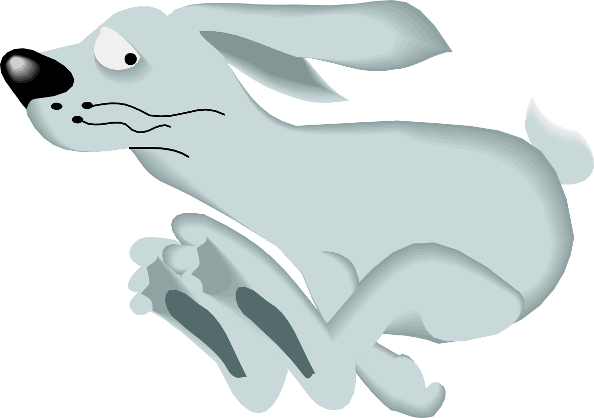 a white dog with a black nose and a black nose clip art png transparent White Dog with Black Nose Clipart for Creative Projects
