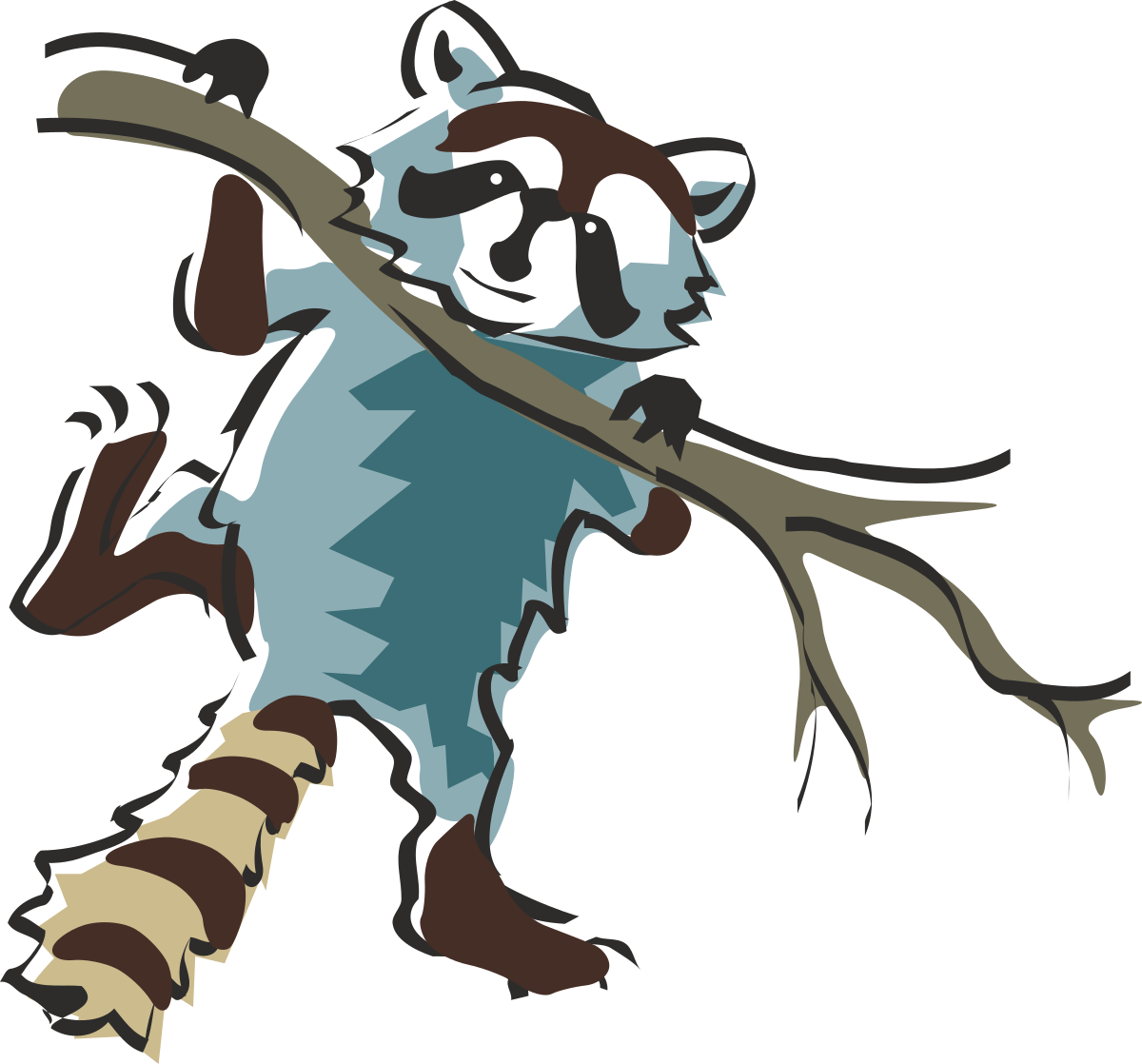 a cartoon of a rada holding a branch clip art png transparent Cartoon Radar Holding a Branch Clipart for Creative Projects