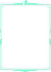 Green Suitcase Clipart on Black Background - Stylish Borders & Frames