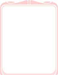 Pink Suitcase Clipart - Versatile Borders and Frames