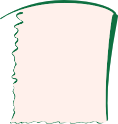 Green Edged Paper Clipart - Versatile Borders for Creative Designs