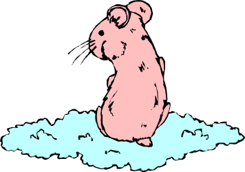 Pink Bear Sitting on Cloud Clipart for Whimsical Designs