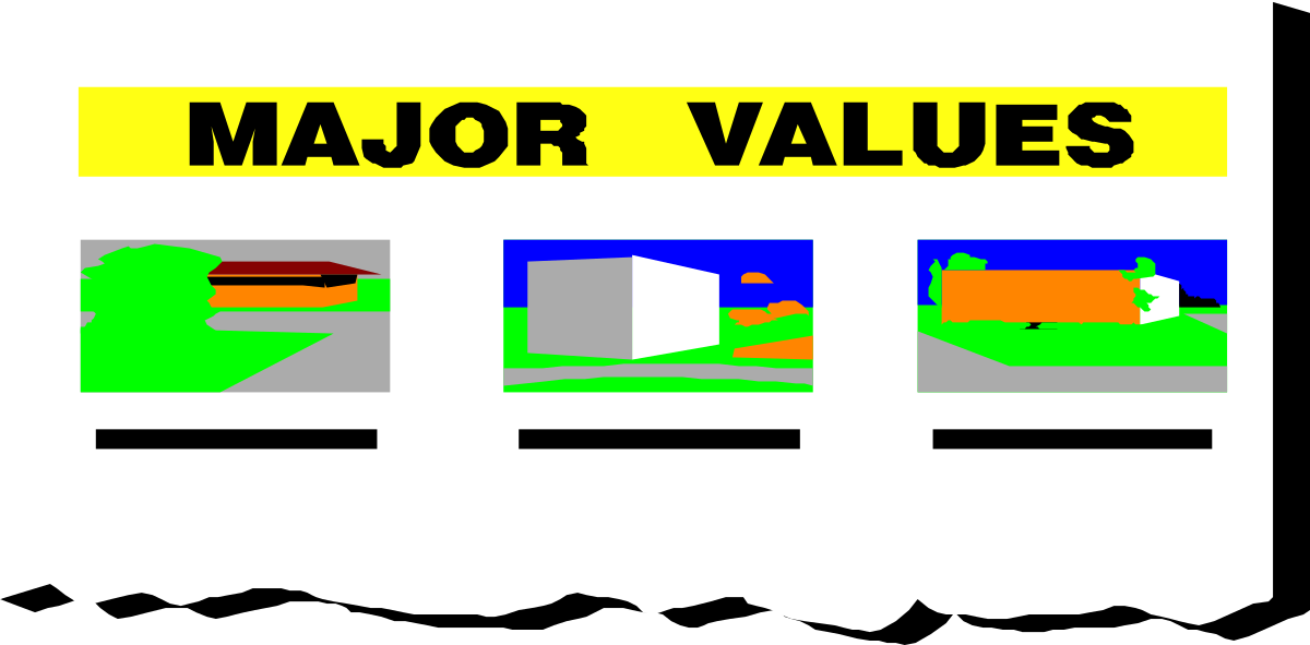 Major Values Clipart: Icons Representing Core Principles