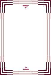 Pink Border Square Frame Clipart - Elegant Graphic Design Element