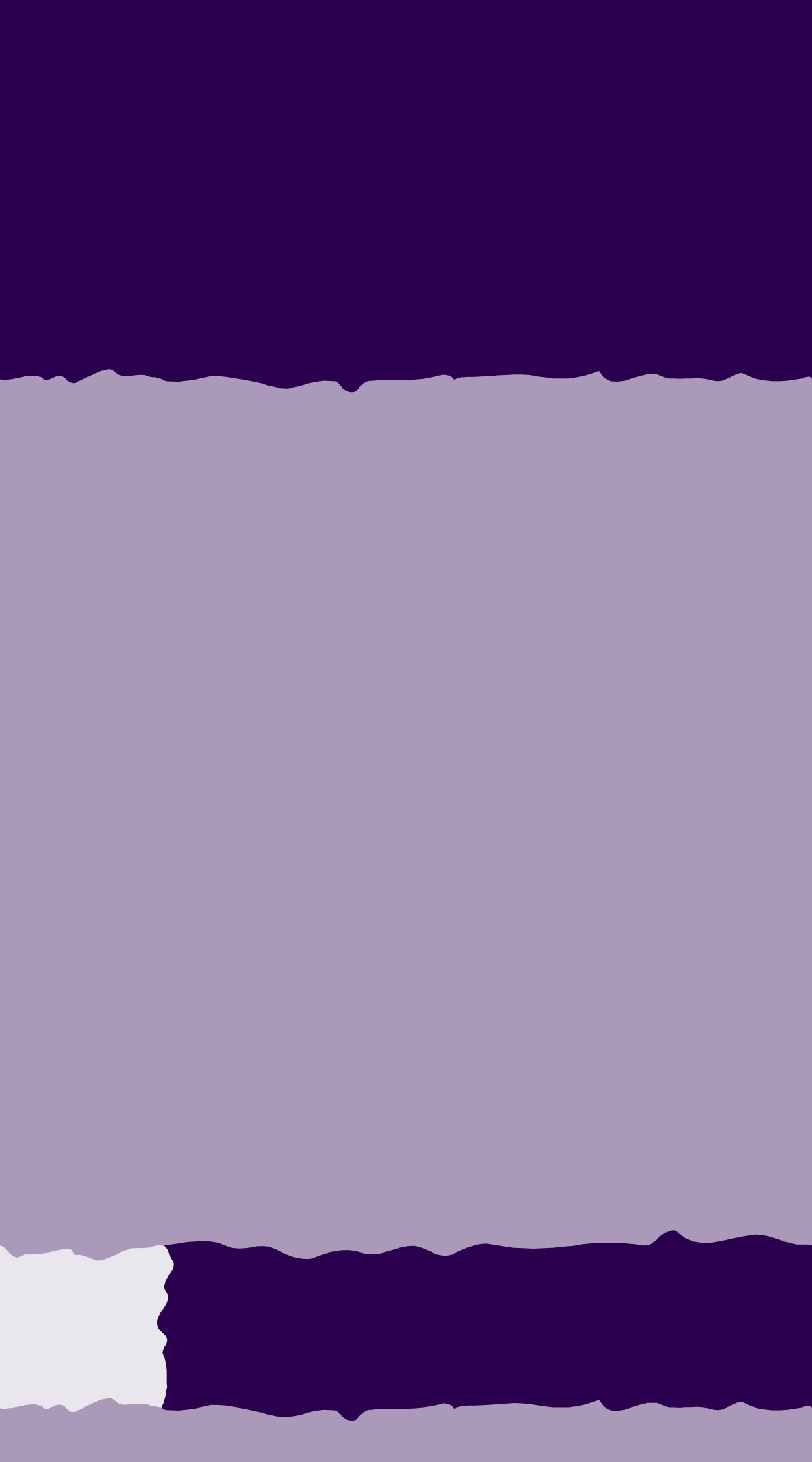 Purple Torn Paper Clipart on Rectangular Borders - Creative Design Element
