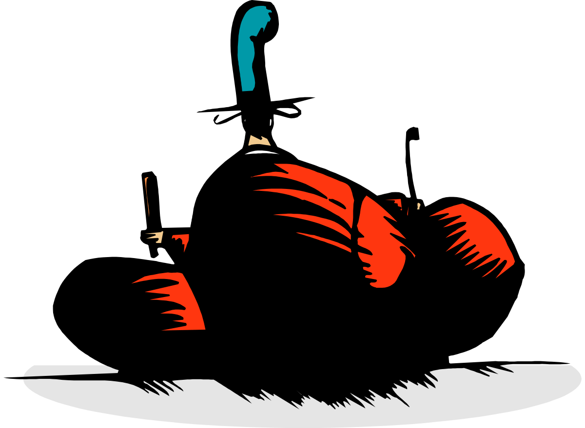 a person sitting on the ground with a knife clip art png transparent Person Sitting on the Ground with Knife - Unique Clipart Illustration