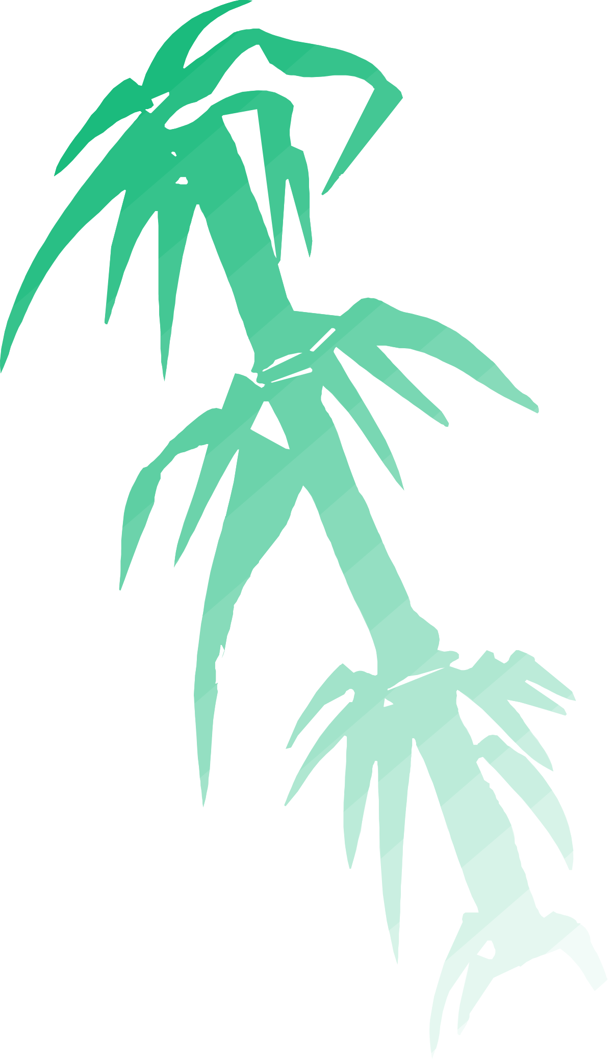 Green Palm Tree Clipart: Lush Tropical Leaves for Your Projects