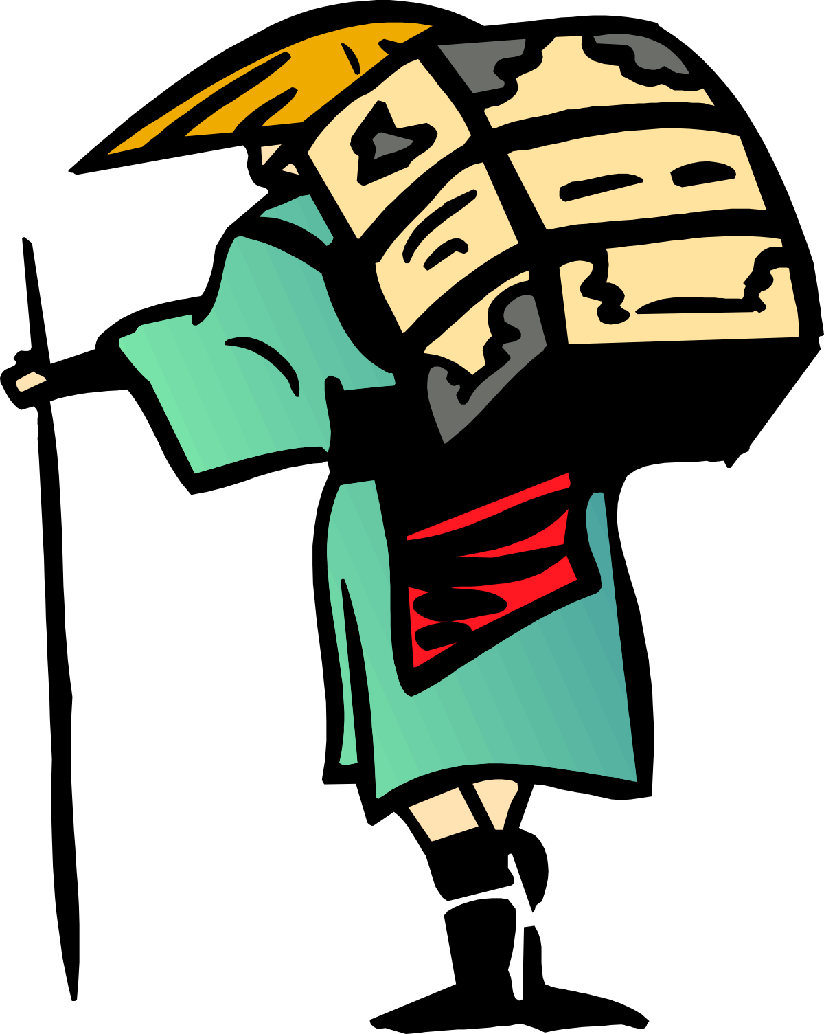 Man with Hat Clipart - Stylish Character Illustration for Your Projects