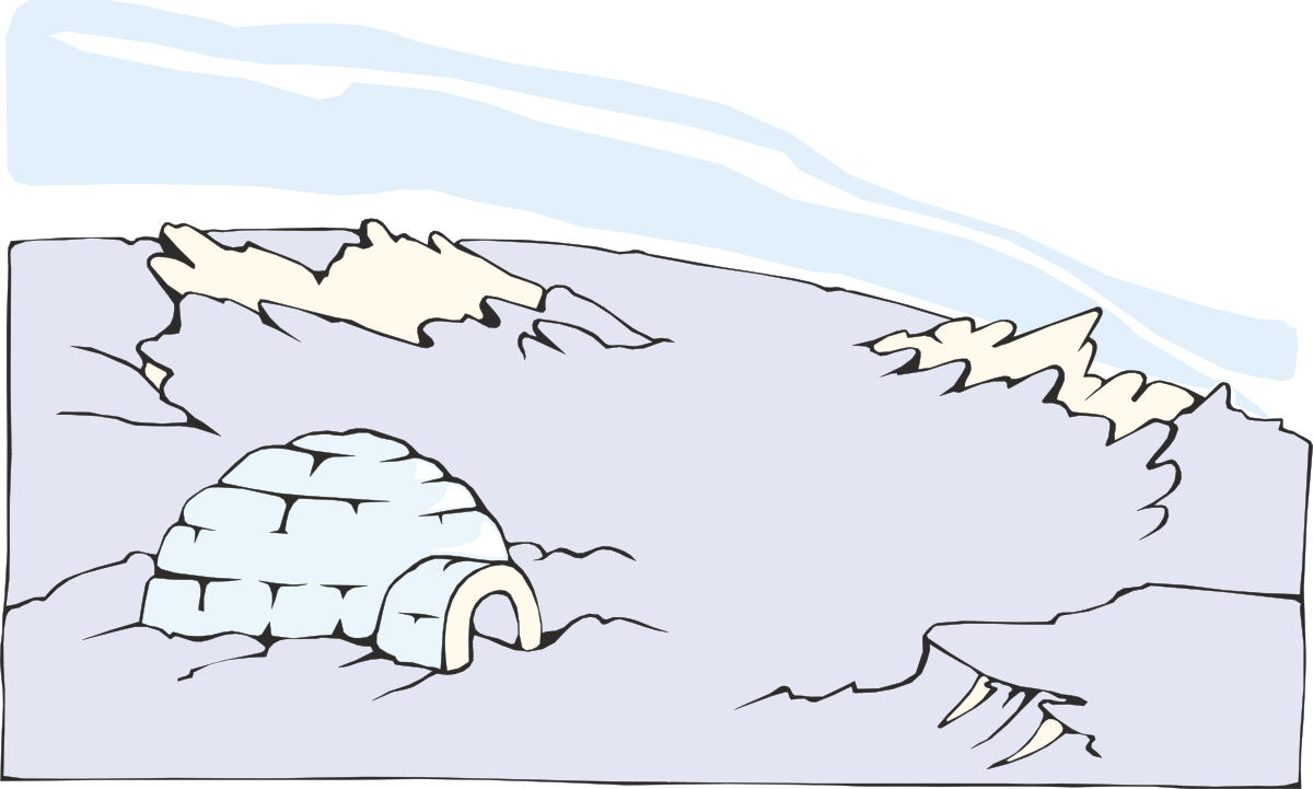 Ice with a Hole - Unique Clipart for Creative Projects