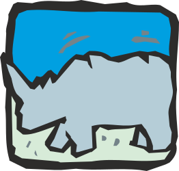 Polar Bear Standing in Snow - Stunning Clipart for Your Creative Projects