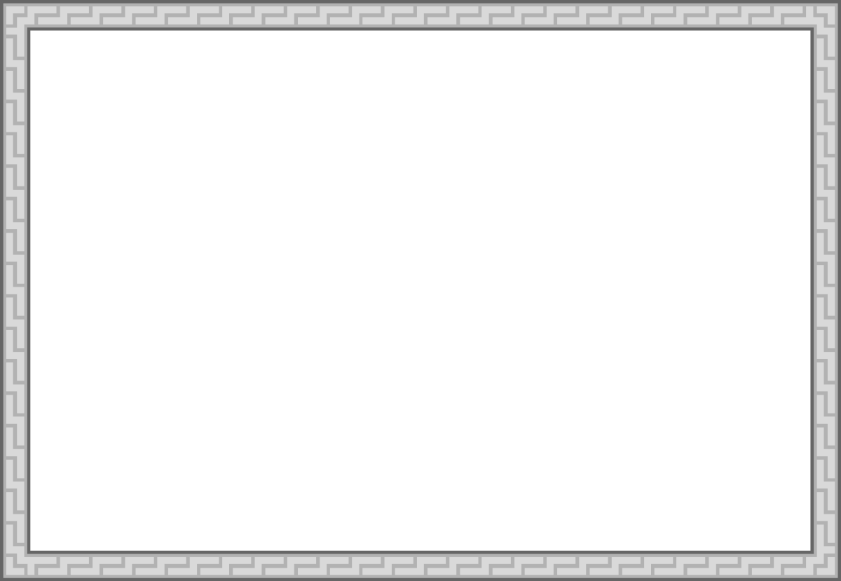 Black Background Square Frame Clipart for Creative Designs