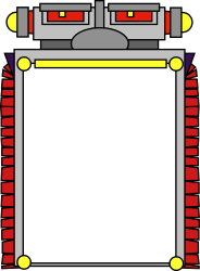 Borders and Frames Clipart - Robot Themes for Creative Projects