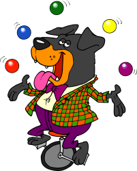 Cartoon Bear with Balloons  Whimsical Clipart for Fun Projects