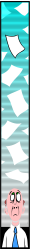 Blue Tie and White Shirt Clipart: Professional Man for Creative Borders and Bars