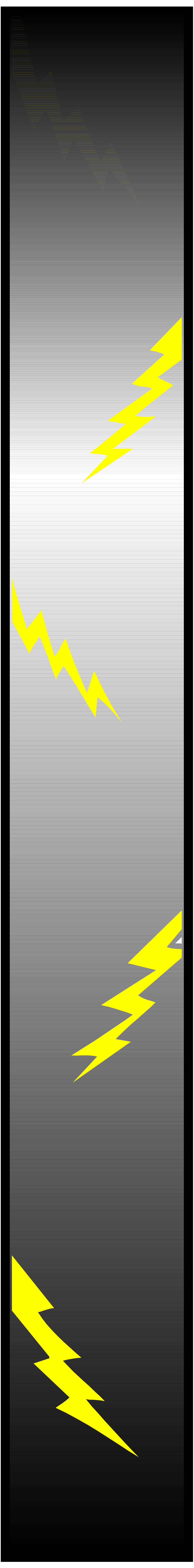 Borders and Bars Clipart: Striking Black and Yellow Design