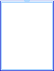 Stylish Black Square Frame with Blue Border Clipart