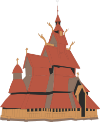 Castle Clipart with Majestic Tower and Tower Top