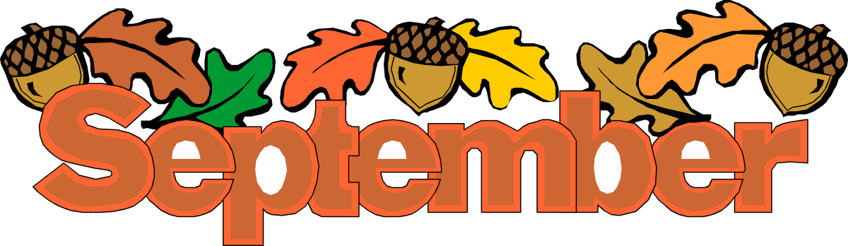 September Logo Clipart: Vibrant Seasonal Branding Elements