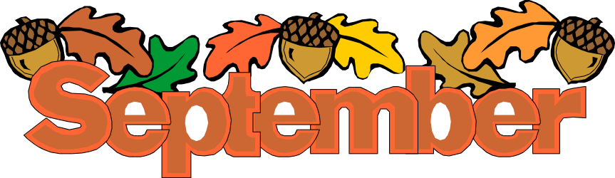September Logo Clipart: Vibrant Seasonal Branding Elements