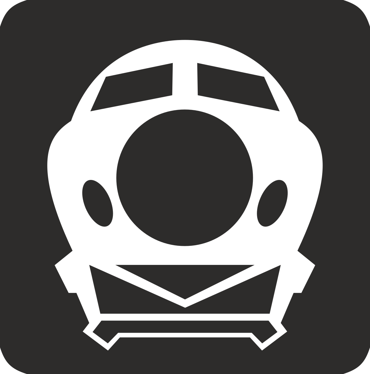 the icon for the game, the helmet is white clip art png transparent White Helmet Icon for Game Clipart - Perfect for Digital Projects