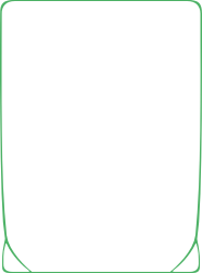 Green Border Clipart: Elegant Square Frame Design for Creative Projects