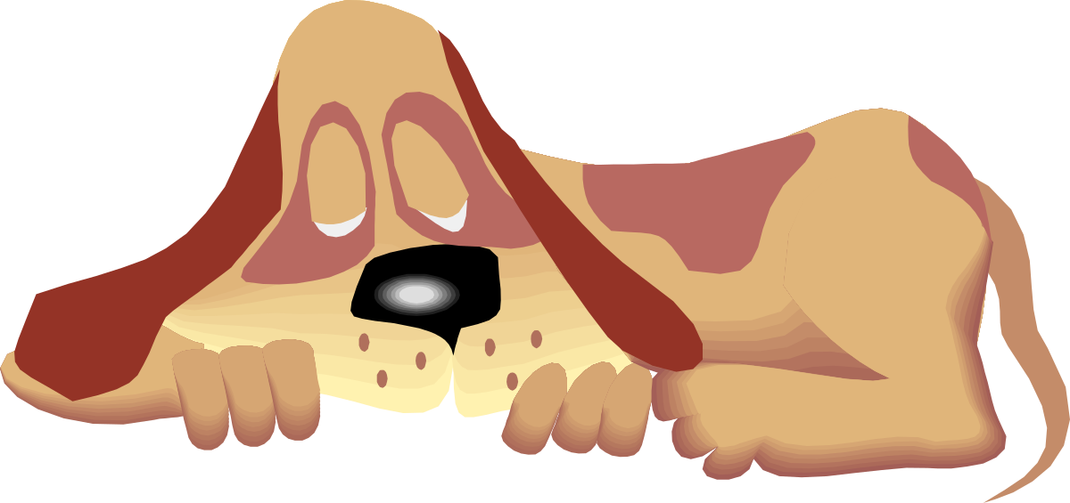 a dog with its head in the air clip art png transparent Dog with Head in the Air Clipart - Playful Canine Illustration