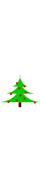 Green Christmas Tree with Red and Green Stripes Clipart - Festive Borders and Misc Designs