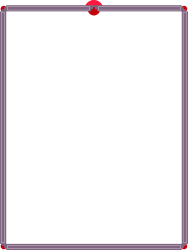 Red Border Square Frame Clipart for Creative Projects