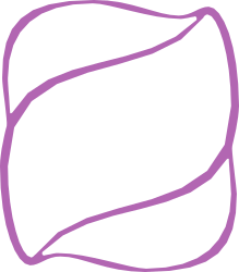 Purple and Black Logo Clipart with Curved Line - Stunning Borders & Miscellaneous Designs