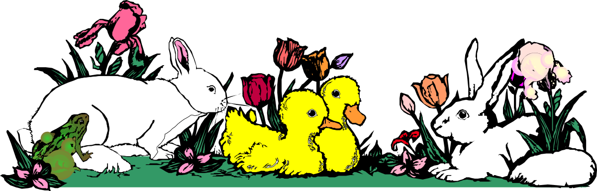 easter clipart easter clipart clipart clip art png transparent Easter Clipart Collection: Vibrant Eggs, Bunnies, and Spring Symbols