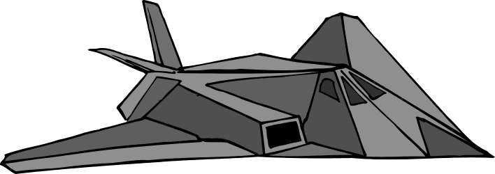 AIRCRAFT,JETS,STEALTH clipart