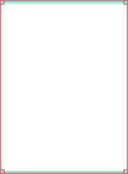 Red Border Square Frame Clipart for Creative Designs