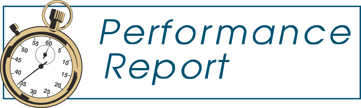 Borders and Performance Report Clipart with Stopwatch - Business Graphics