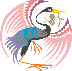 Colorful Plumage Bird Clipart for Vibrant Designs