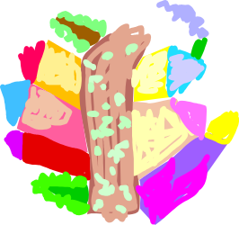 Colorful Paper Pieces Clipart Collection - Vibrant and Diverse Designs