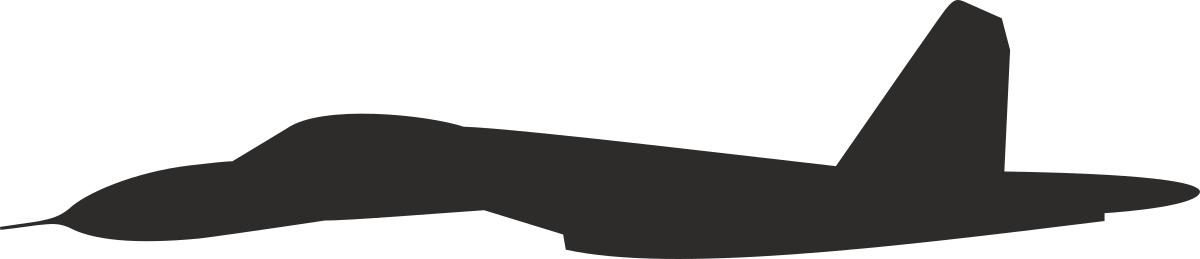 a black and white silhouette of a plane clip art png transparent Black and White Plane Silhouette Clipart for Creative Projects
