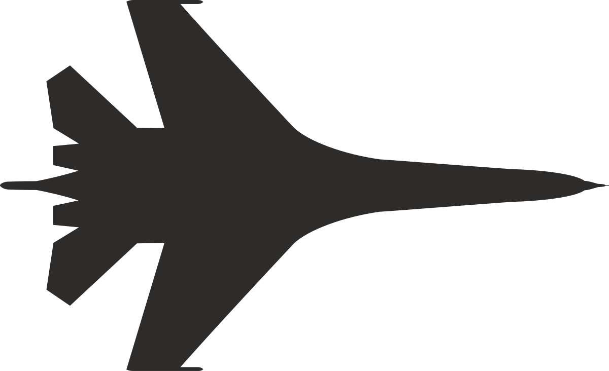 Jet Flying in the Sky - Dynamic Air Travel Clipart