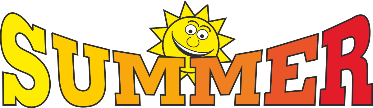Summer Logo Clipart - Vibrant Symbols of Sunshine and Fun